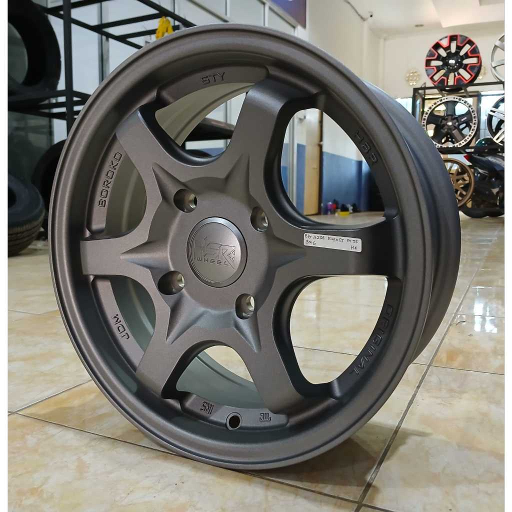 VELG MOBIL RACING KIJANG CARRY XENIA AVANZA DLL HSR STY RING 14 PCD 4X114,3