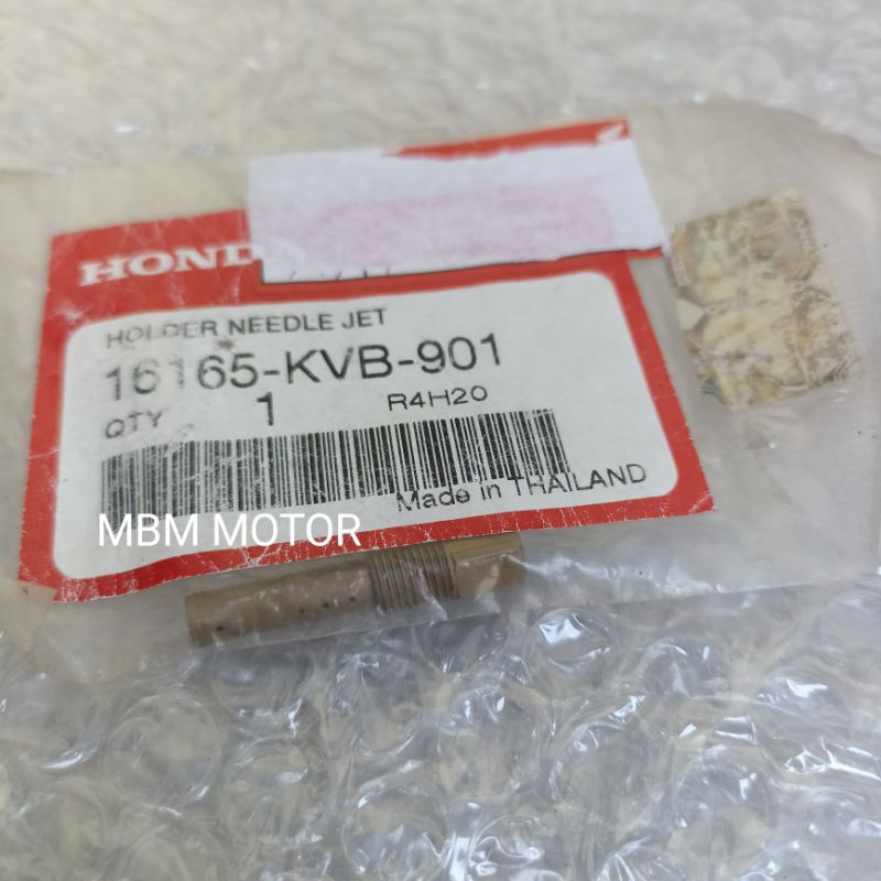 DUDUKAN NEEDLE NIDEL NIDLE JET KARBURATOR HONDA VARIO BEAT SCOOPY SPACY CARBU LAMA PERTAMA ORI AHM 1