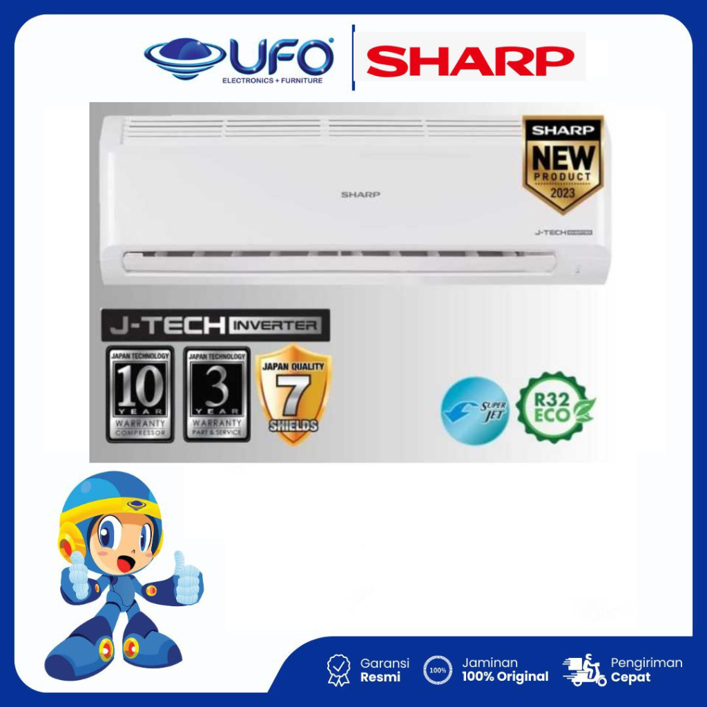 Sharp Ac 1 PK AH-X10BEY | AH X10BEY | AHX10BEY Inverter BEY Series
