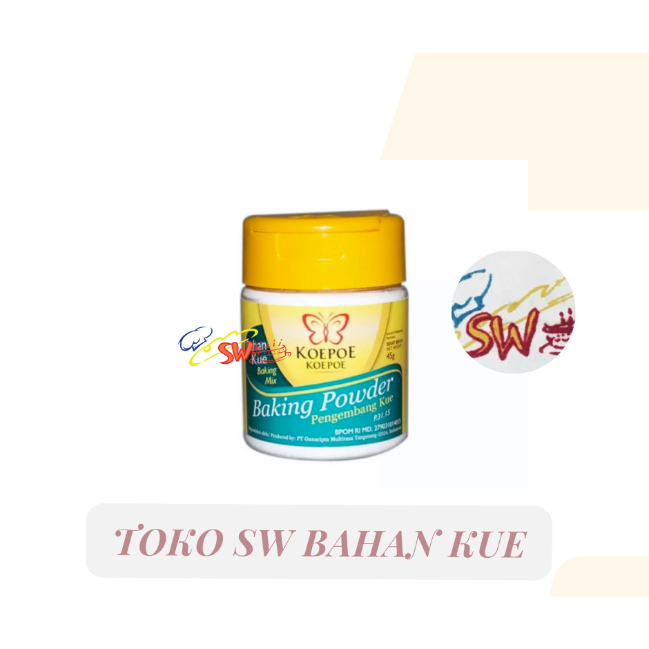 

BAKING POWDER KOEPOE KOEPOE 45 GR | 136 GR