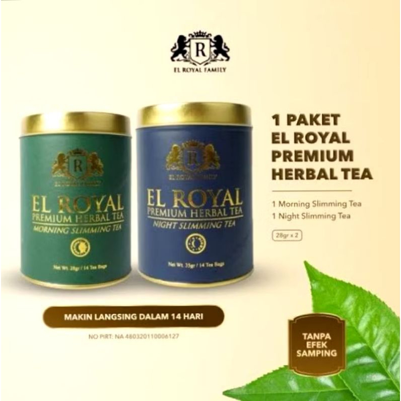 EL ROYAL PREMIUM HERBAL TEA 100% ORIGINAL