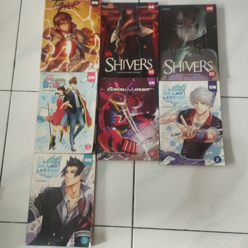 PRELOVED Re:On Tawur Big Slacker Baby Galauman Grand Legend Ramayana Shivers BEKAS