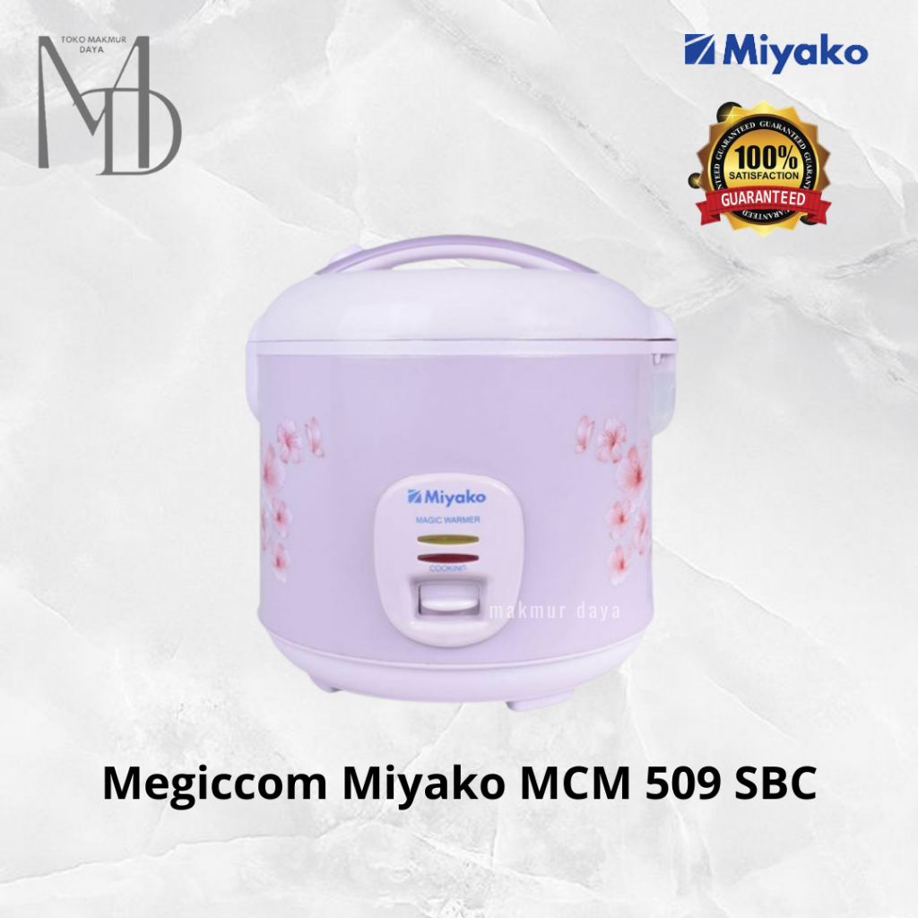 Megiccom Miyako MCM 509 / MCM509 / MCM-509 Rice Cooker 1,8 Liter 3in1