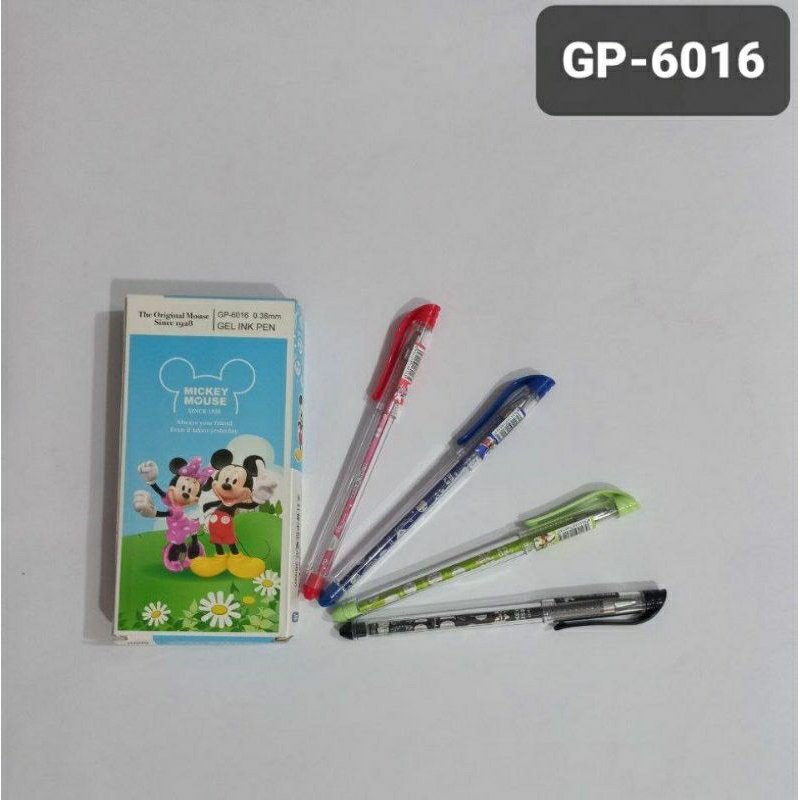 

Bolpoin gell mickey mouse GP-6016 1 pack 12 pcs