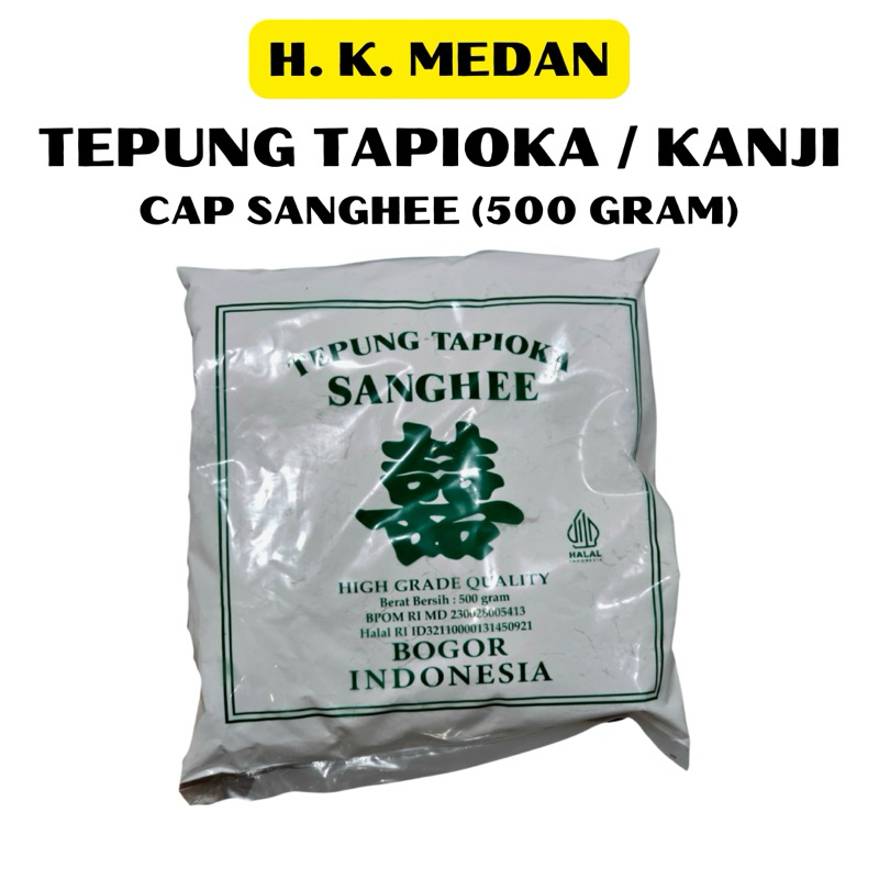 

TEPUNG TAPIOKA / KANJI CAP SANGHEE (500 GR GRAM) [HK MEDAN]