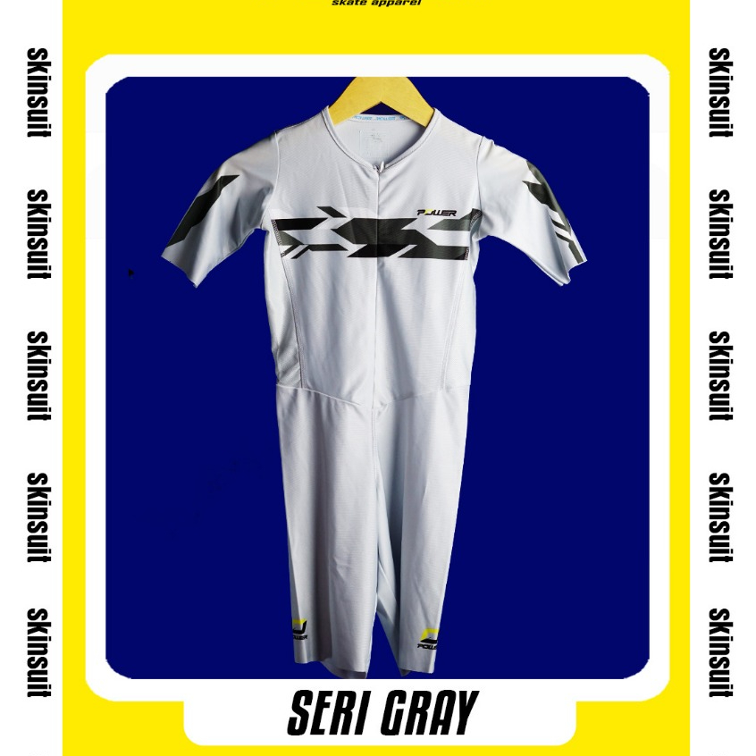 Skinsuit Jersey Sepatu Roda Inline Skate Jersey Premium Power Apparel