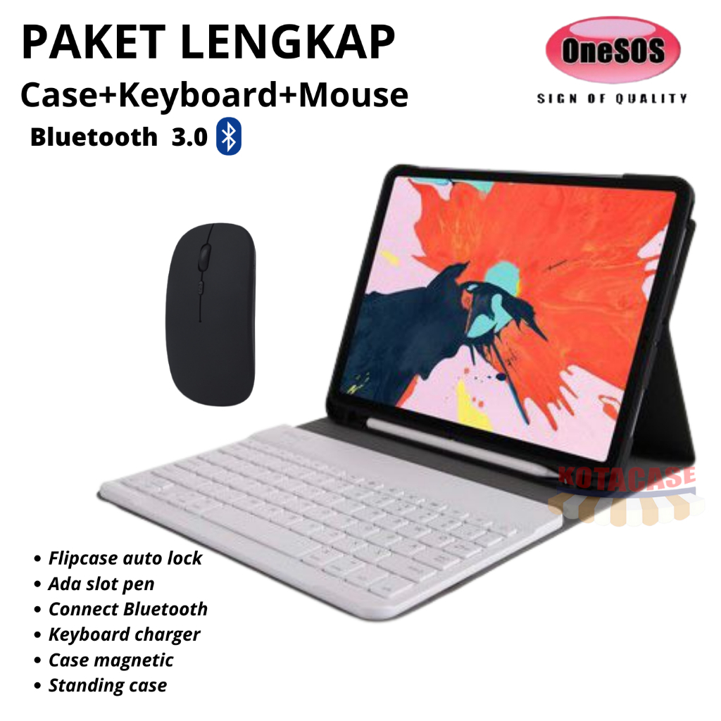 FS Case Smart Cover Huawei Matepad Air 2023 Matepad 11,5 Inch Casing Keyboard Mouse