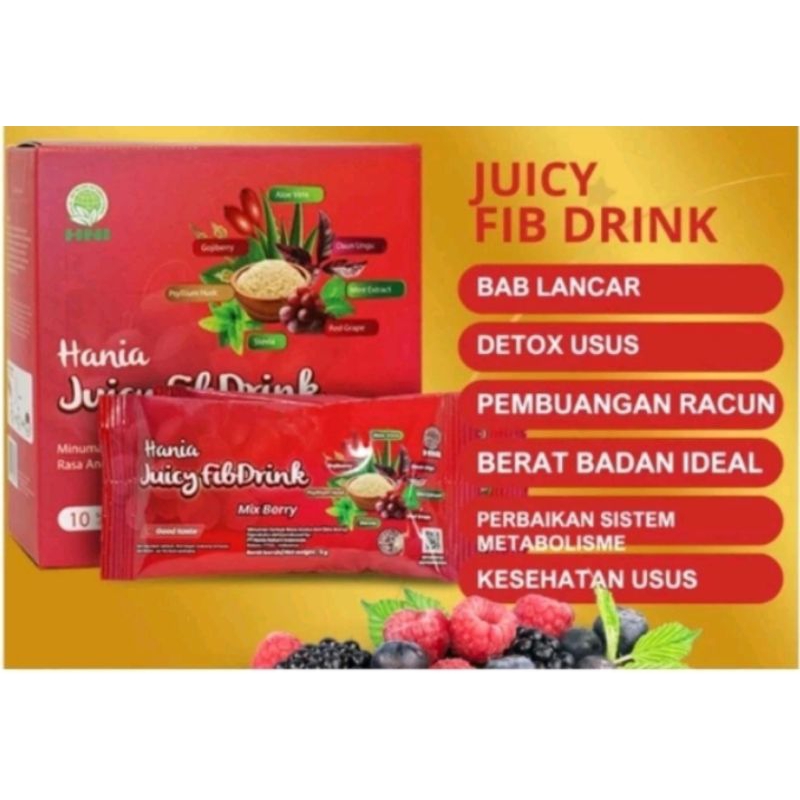 

HS HANIA JUICY FIB DRINK MIX BERRY