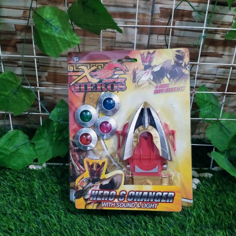 Mainan Jam Tangan Bima X Hero Light Sound - Gelang Anak Edukatif Jam