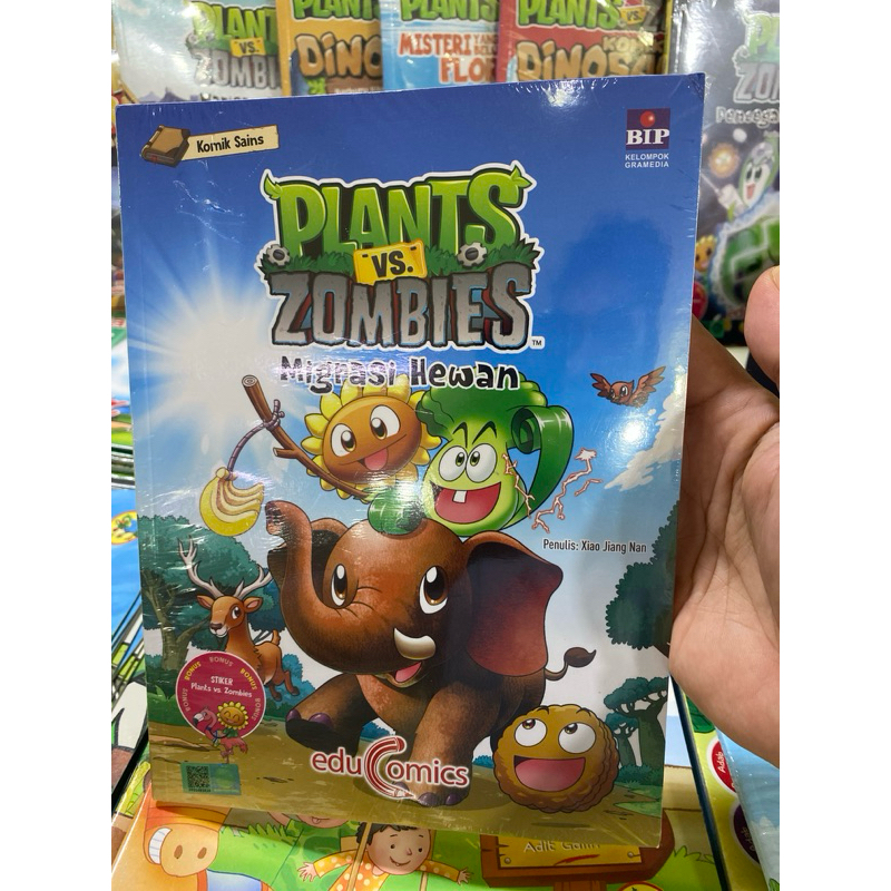 Buku Komik Sain Plants vs Zombie Migrasi hewan