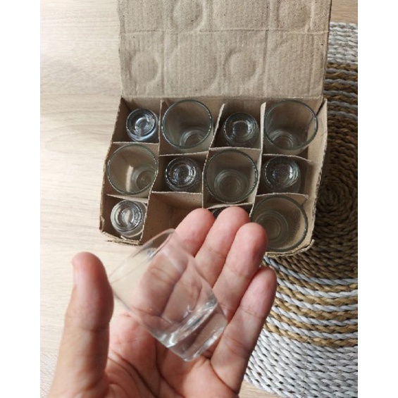 KODE K2I GELAS SLOKI ISI 12 PCS GELAS MINI GELAS ZAMZAM GELAS AIR ZAM ZAM GELAS MINI GELAS SOUVENIR 