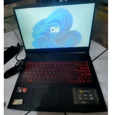 laptop gamming Laptop MSI Bravo 15 B5DD 241 AMD Ryzen 7 5800H 8GB 512SSD RX5500M 4GB FHD IPS Win10 b