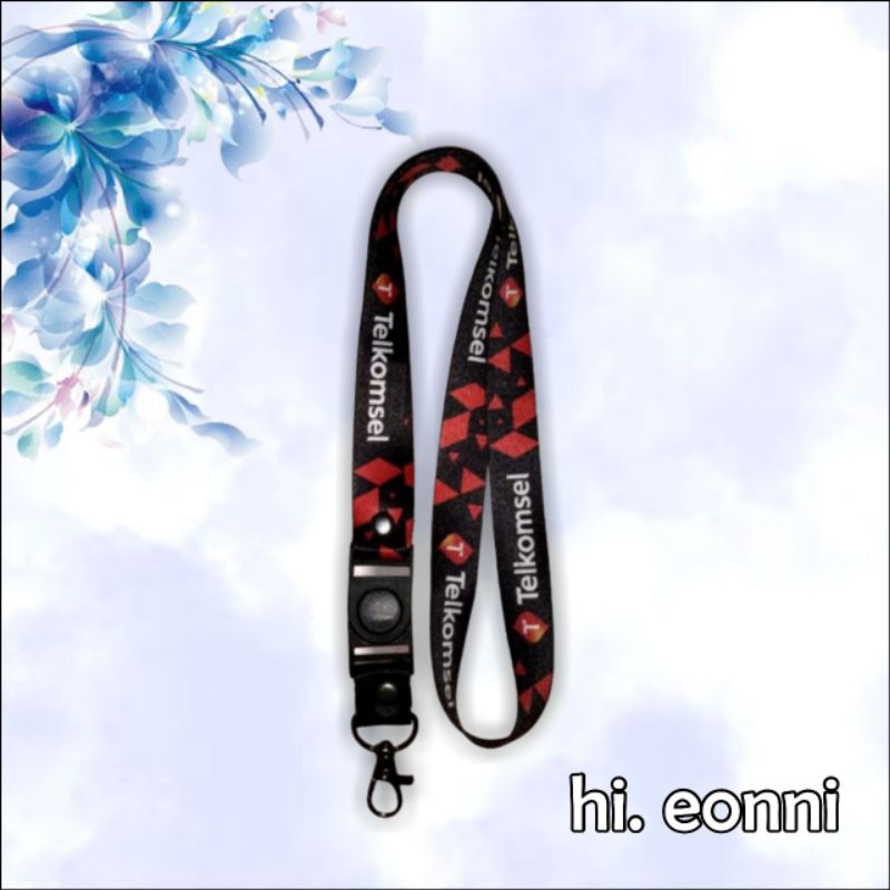 

Tali id card TELKOMSEL / tali lanyard TELKOMSEL (READY STOCK) MURAH !!!