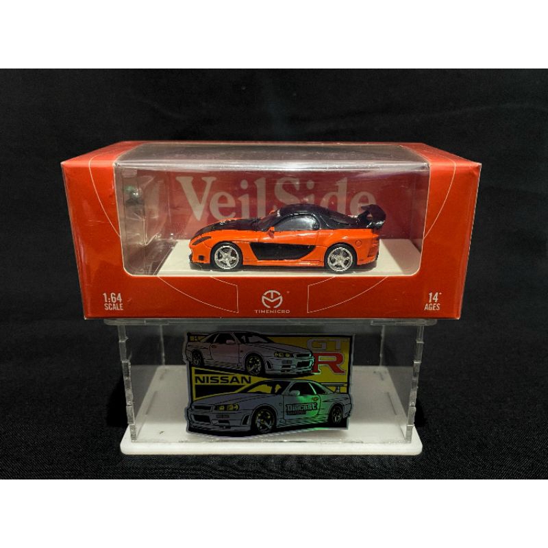 Time Micro Mazda RX7 Veilside Fast & Furious with Figure Han