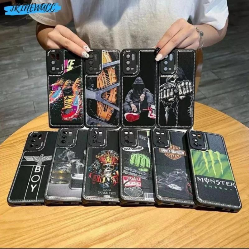 Case Silicone Black Dove BOY ENERGY FOR OPPO A5S / A12 / A16 / A16S / A17 / A18 / A33 / A38 / A53 / 