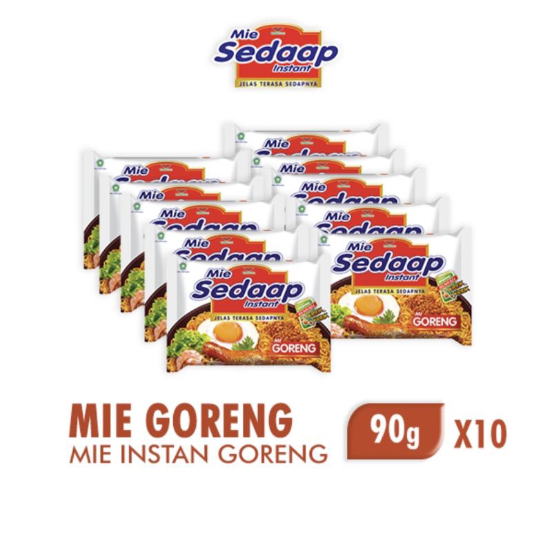 

Mie sedaap goreng 1 dus isi 40 bks