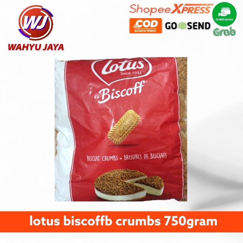 

Lotus biscoff crumbs 750gram