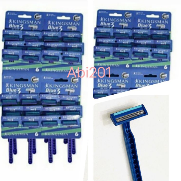 KODE Y24Z ALAT CUKUR JENGGOT  KUMIS KINGSMAN 3 MATA PISAU