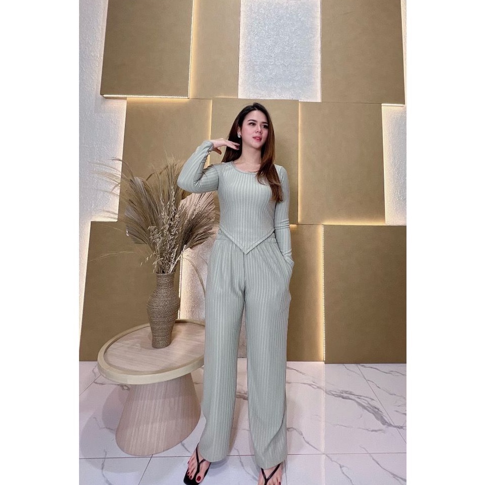 KODE V7H HANNA SET  ONE SET KNIT PREMIUM  ONE SET KNIT KOREA  ONE SET LANCIP KNIT