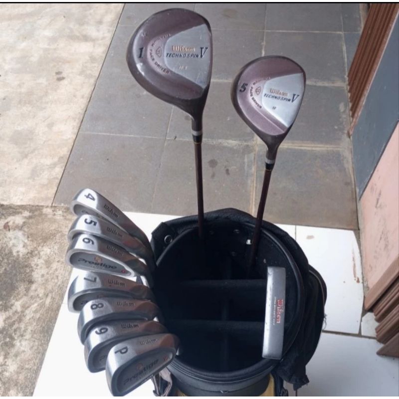 STICK GOLF WILSON FULLSET BEKAS ORIGINAL
