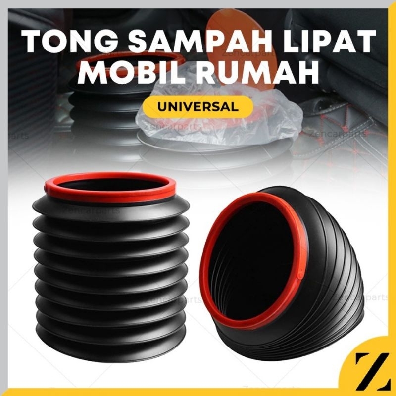 EMBER LIPAT PORTABEL KOTAK MULTIFUNGSI TEMPAT TONG SAMPAH MOBIL FOLDABLE BUCKET STORAGE WATERPROOF O