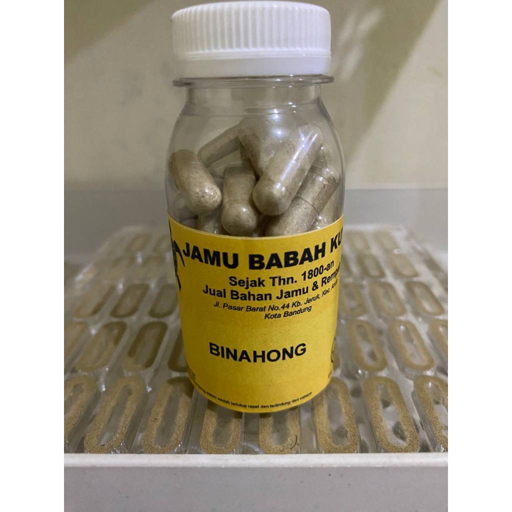 

Jamu Babah Kuya - Binahong (50 Kapsul) Herbal