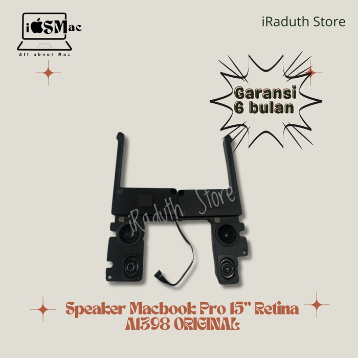 Speaker Macbook Pro 15” Retina A1398 ORIGINAL