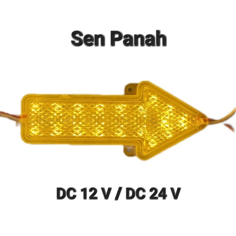 LAMPU LED PANAH SEIN MOBIL BAK TRUK 12V - 24V