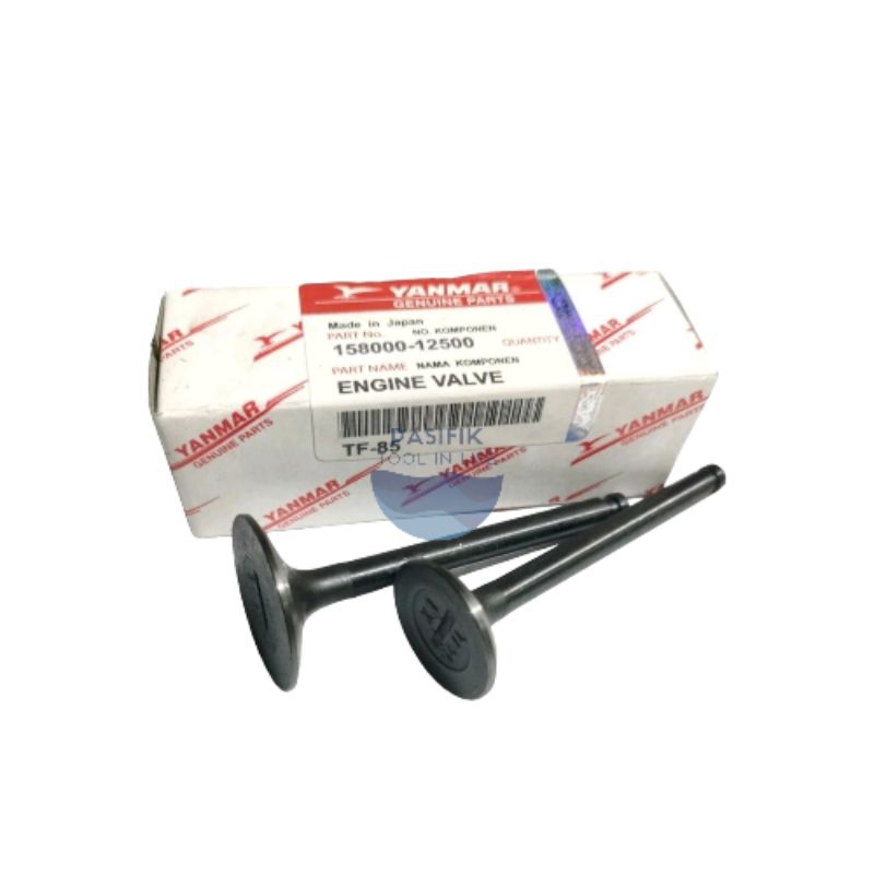klep valve in ex (1set) mesin diesel yanmar TF85 mesin diesel yanmar