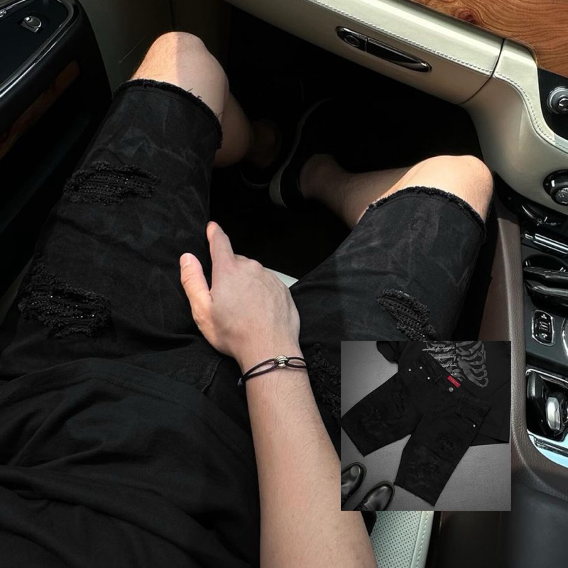 Rucas Crystal Washed Short / S8 Caviar Long Black / Grand Combination Short Black S9 / Caviar leathe