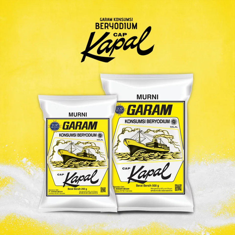 

Garam beryodiyum cap kapal 250 gram