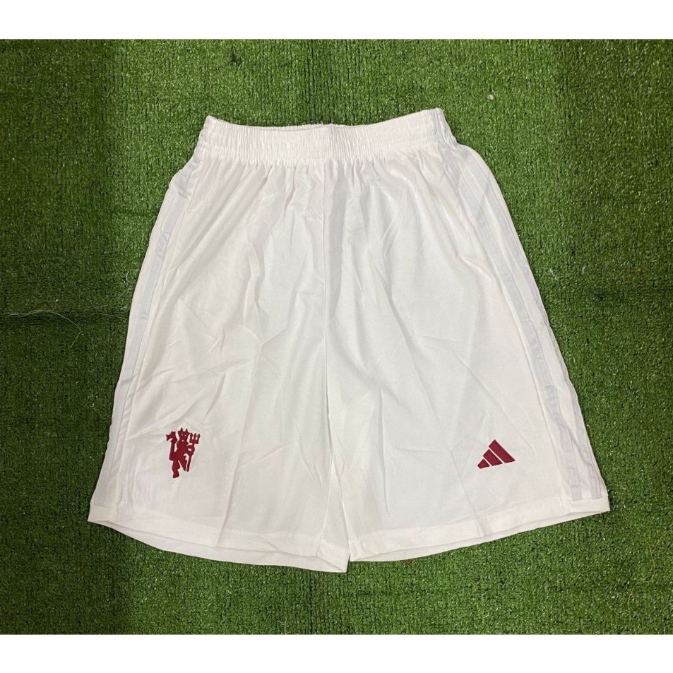 Kejutan Istimewa  Celana Bola Grade Ori Dewasa Manchester United Mu 3rd Putih White 223  224 New Sea