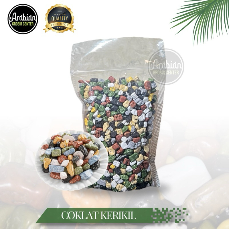 

Coklat Kerikil Turki Fanatik Premium Baru / Coklat Batu Arab Stone Chocolate Oleh Oleh Haji Umroh