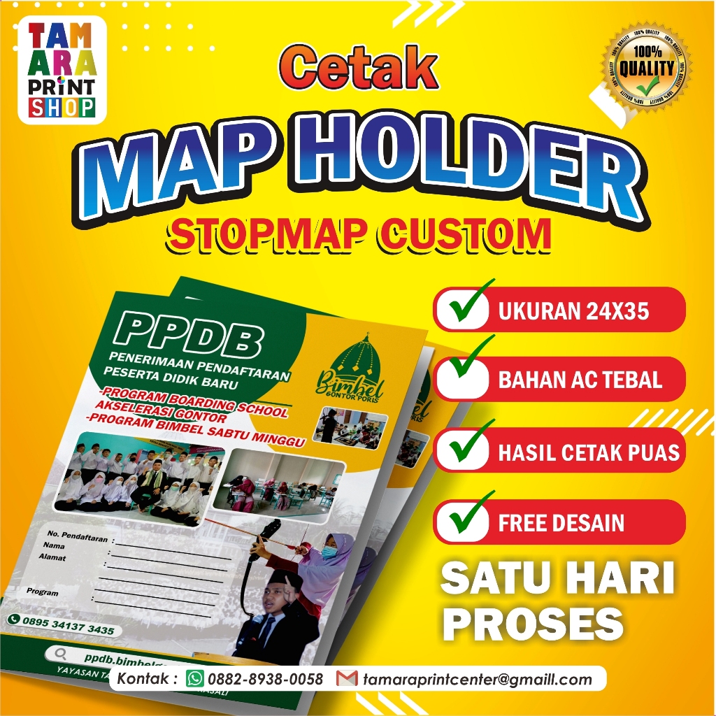 

Cetak Map Folder File Dokumen Custom A4