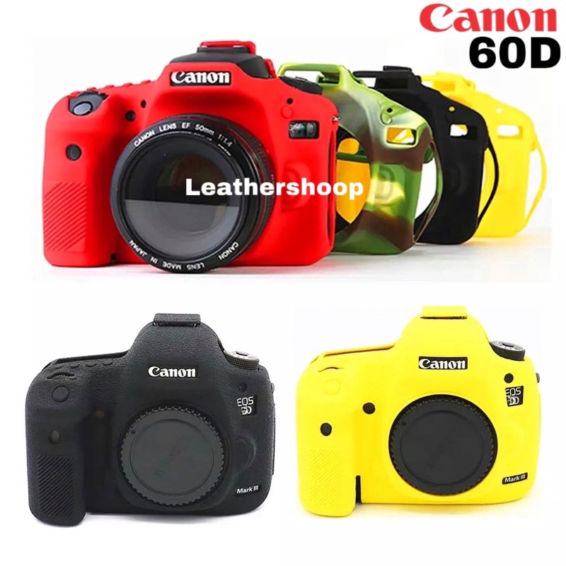 TERBARU Canon EOS 6D 6 D Rubber Case Cover Silicone