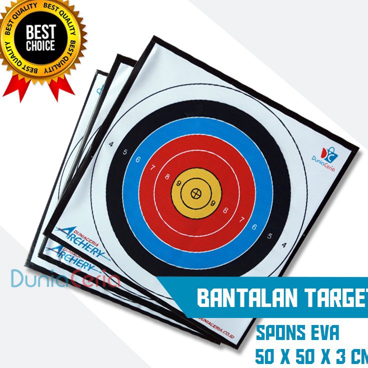 Hot Popular  Bantalan Face Target Panahan 5 x 5 x 3 cm Kuat