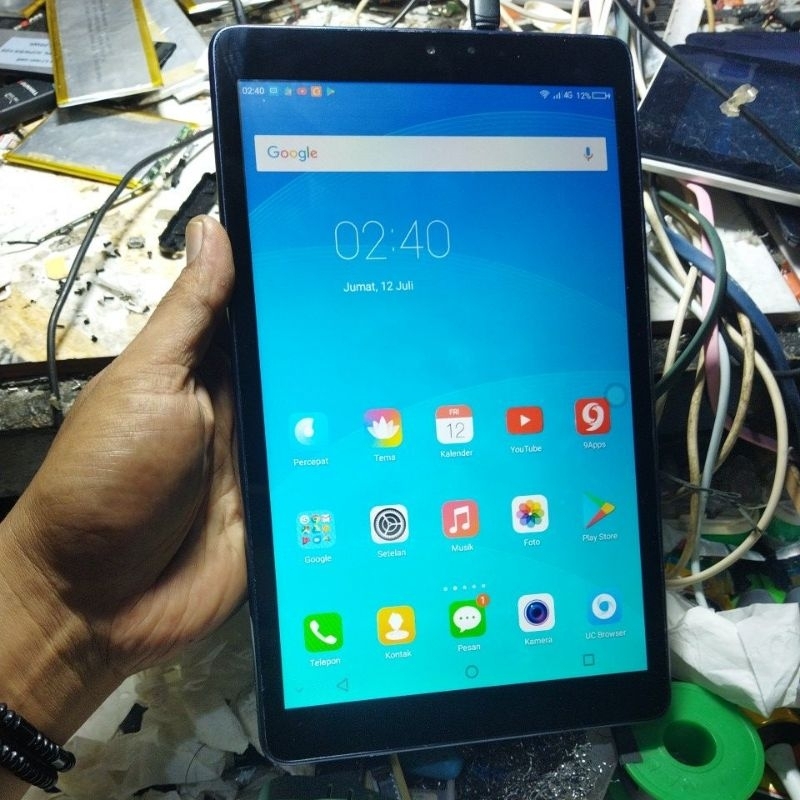 Tab Tablet Advan i10 4G RAM 2gb 10in Minus Touchscreen