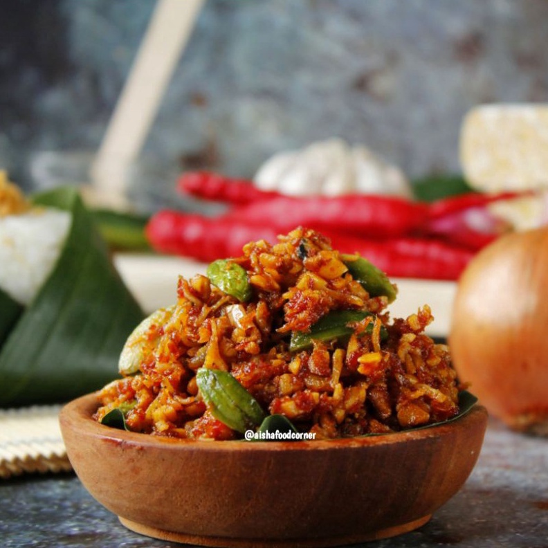 

BERKUALITAS TERI TEMPE BALADO TERI MEDAN BISA PAKAI PETE