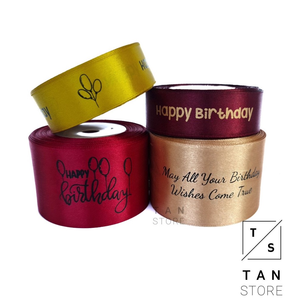 

TERBARU Wrapping Pita Selamat Ulang Tahun Happy Birthday