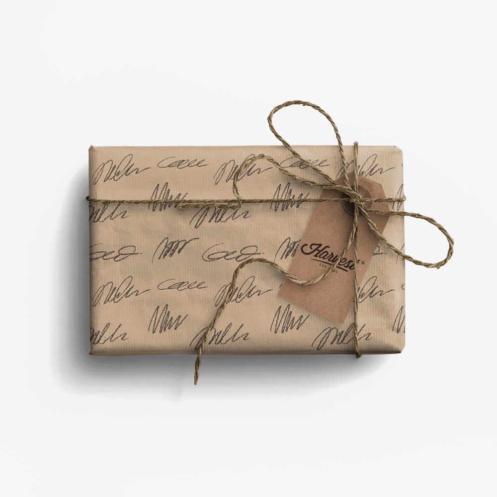 

HOT PROMO Paket Kertas Kado Tag Harvest EcoFriendly Gift Set Scratch