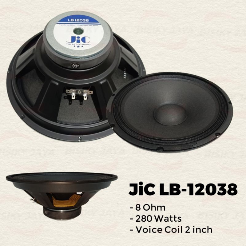 Speaker JIC LB 12038 12 inch Original Speaker JIC LB12038