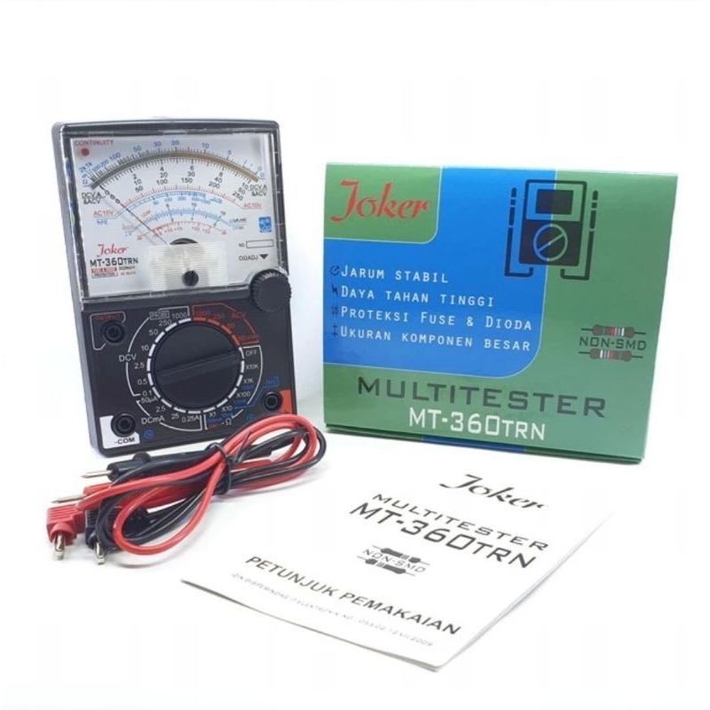 Multitester Multimeter Analog JOKER MT-360 TRN Multi Tester Avometer