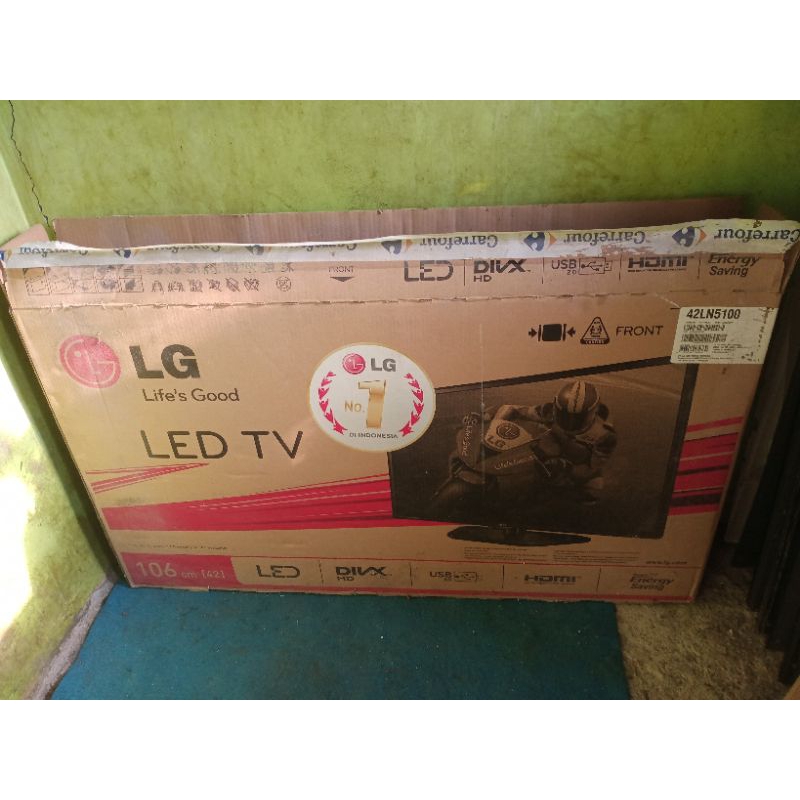 

Kardus Dus Box Tv LED LG 42 inch Free Storofoam