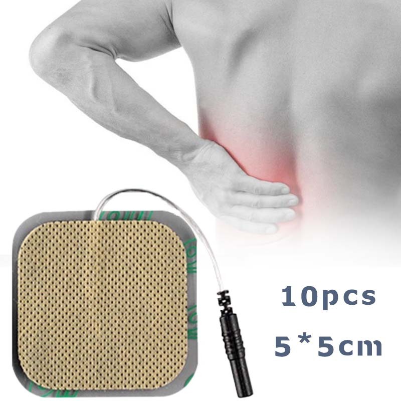 10pcs Pad Tens Hwato Elektroda Pad Gel Pad Akupuntur Untuk Alat Terapi Elektrik