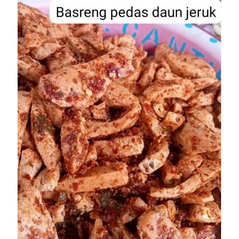 

Basreng Pedas Daun Jeruk Enak Renyah