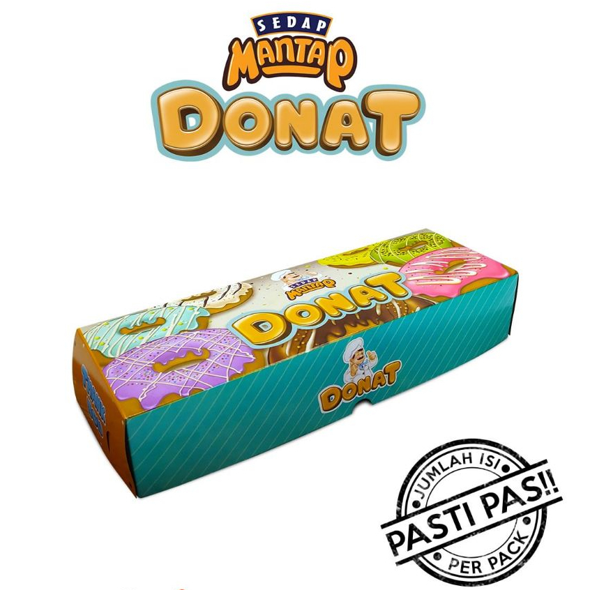 

KARDUS KOTAK DONAT 27,5×9,5×5,5 cm / Kotak Donat Sealer / Donat Sealer / Sealer Donat / Sealer