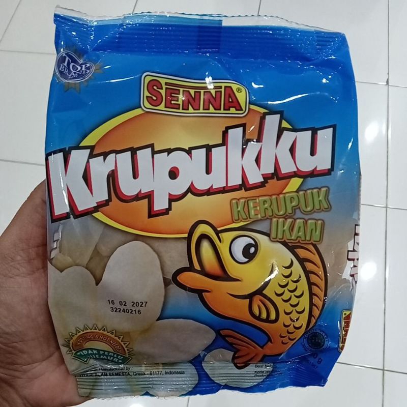 

Senna Krupukku Kerupuk Ikan 200 g