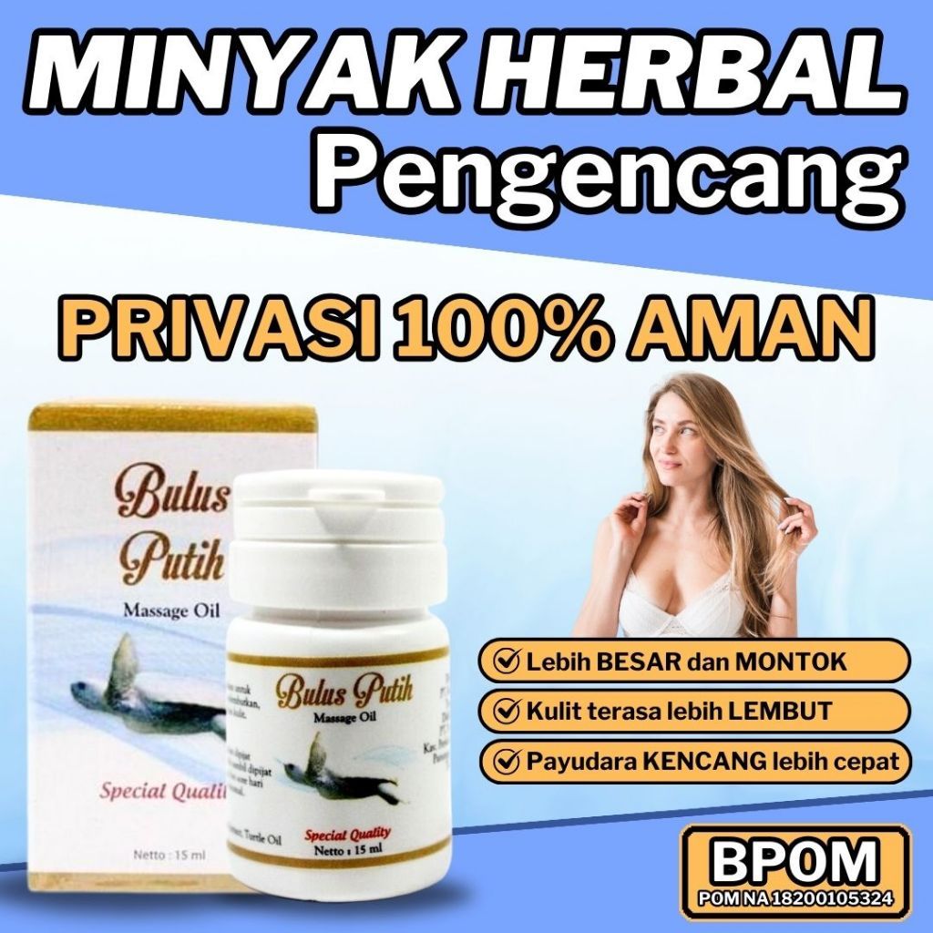 Minyak Bulus BPOM Pembesar Payudara Pengencang Payudara Vagina Pembesar Mr. P Minyak Oles Semok