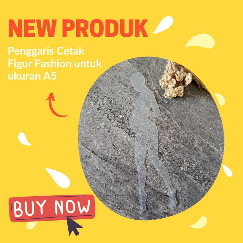 

Penggaris Cetak Figur Fashion Ukuran A5 Minimal Order 2 pcs