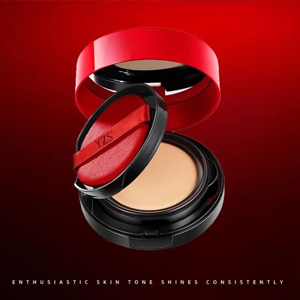 YZS Alas Bedak Matte Smooth Base Foundation Makeup Glowing Waterproof dan Tahan Lama